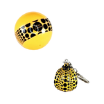 KUSAMA PUMPKIN KEYRING CHARM