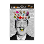 ARTNWORDZ LLC HELLO DALI SOCKS
