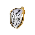 DALI MELTING DESK CLOCK GOLD