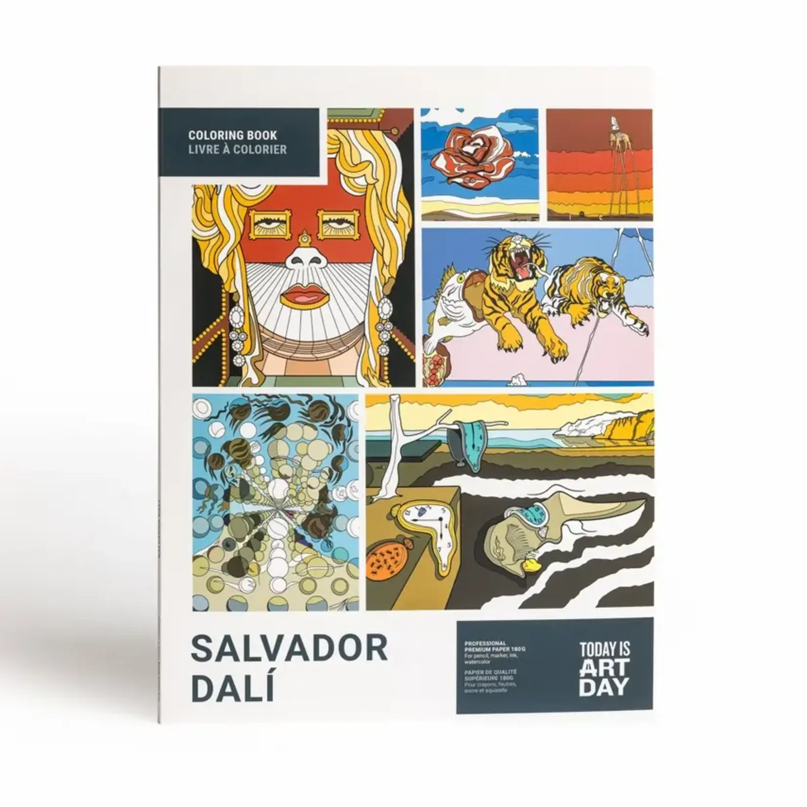 COLORING BOOK  SALVADOR DALI