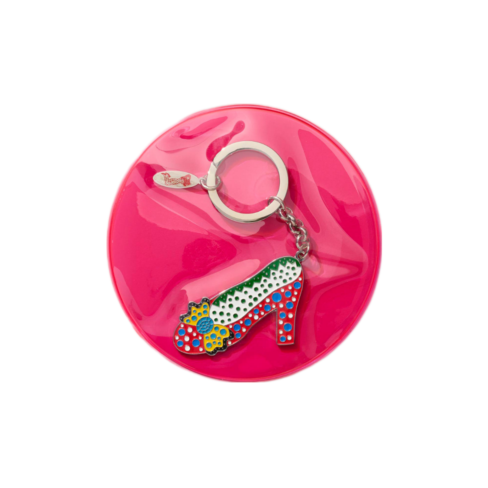 KUSAMA HIGH HEEL KEYRING