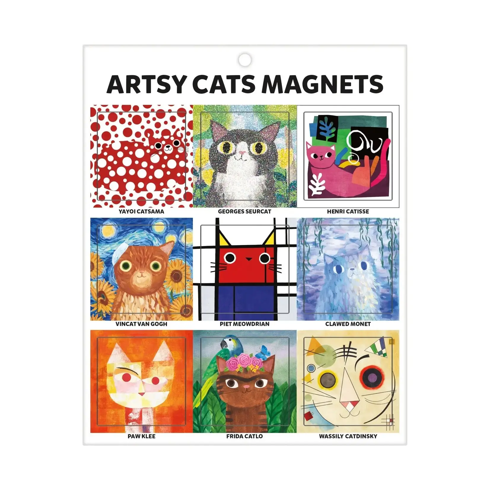 ARTSY CATS MAGNETS