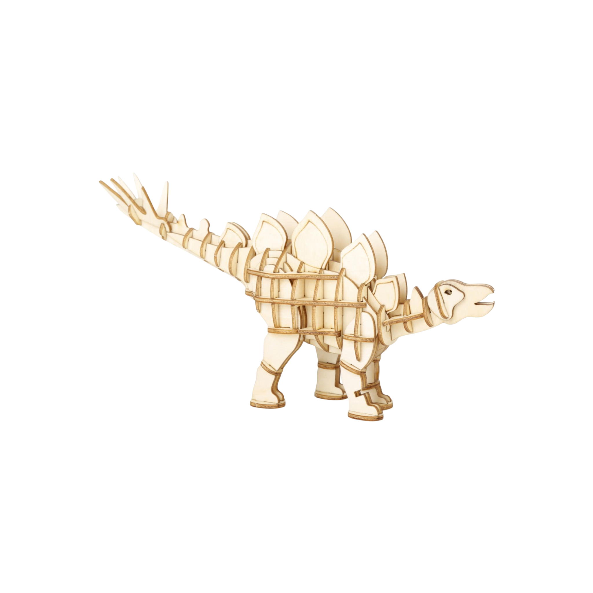 STEGOSAURUS 3D WOODEN PUZZLE - Dallas Museum of Art