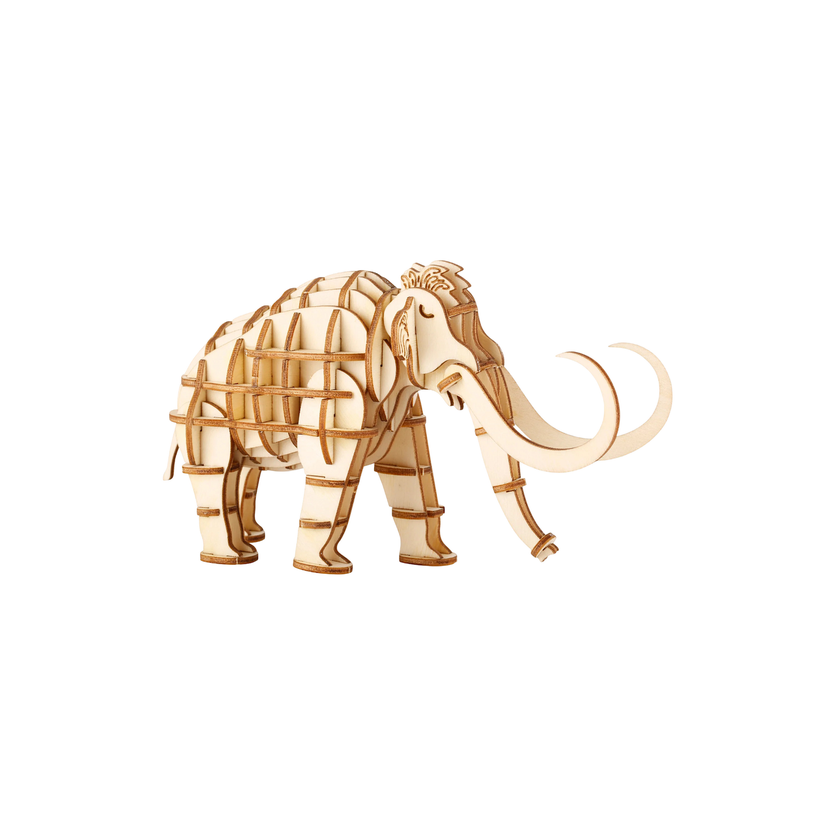KIKKERLAND DESIGN MAMMOTH 3D WOODEN PUZZLE