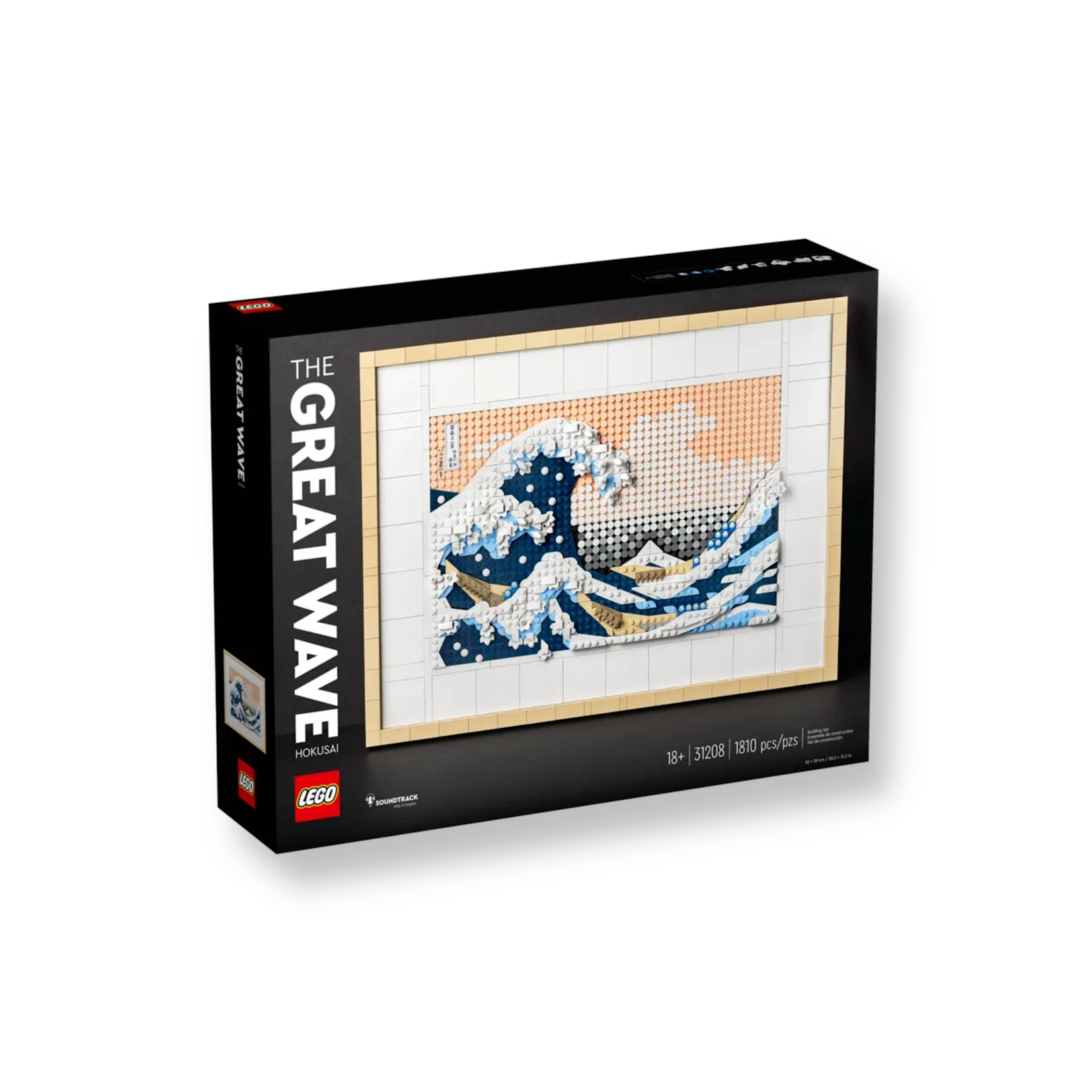 HOKUSAI THE GREAT WAVE LEGO