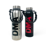 DMA 32oz WATER BOTTLE SILVER/BLK