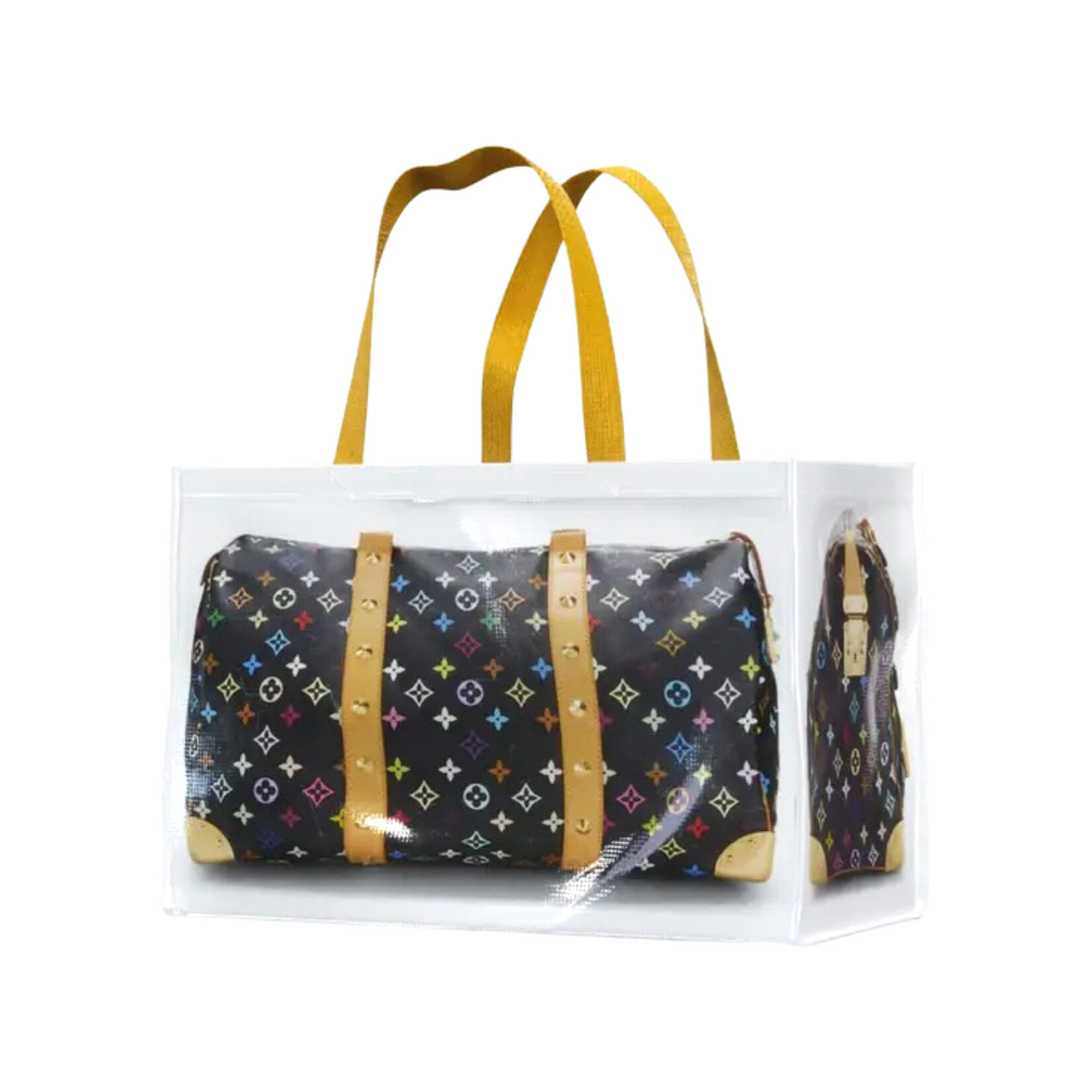 LIMITED EDITION GROCERY BAG EXCLUSIVE MULTI COLOR LV
