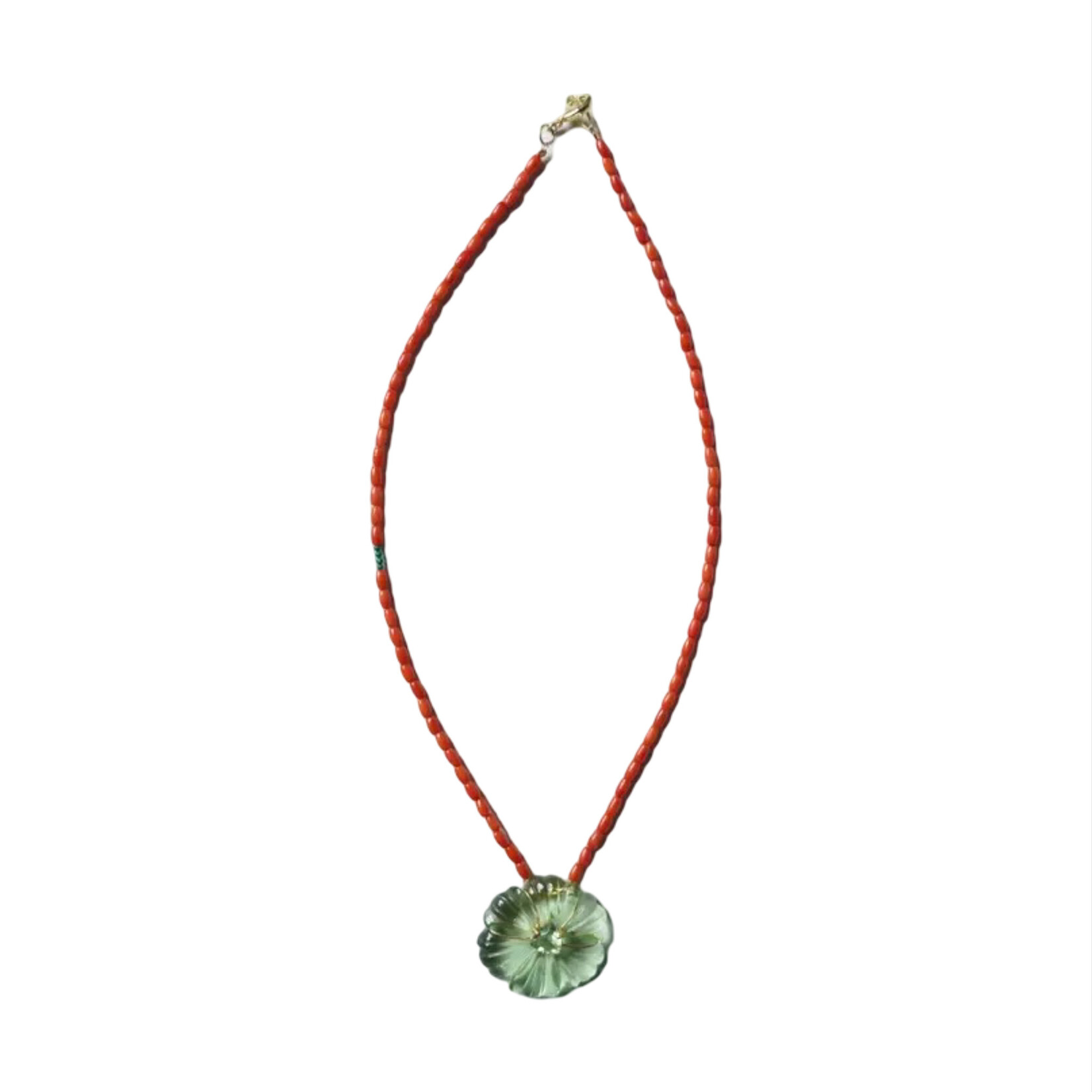 ANNAHMOL HAND CARVED NATURAL STONE PENDANT