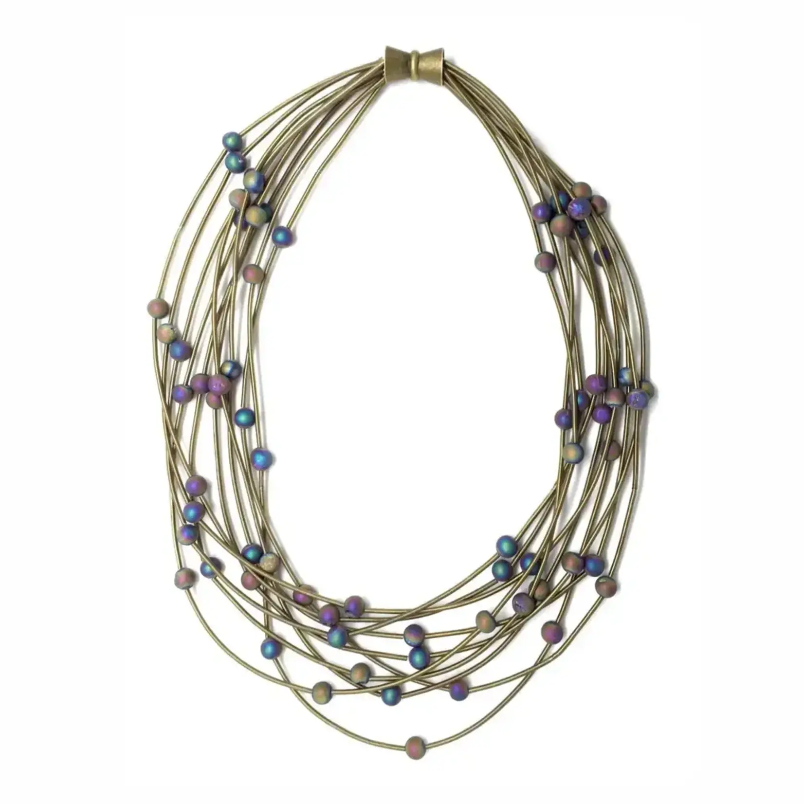 10 LAYER BRONZE WITH IRRI GEODE