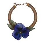 OKEEFFE PANSY NECKLACE