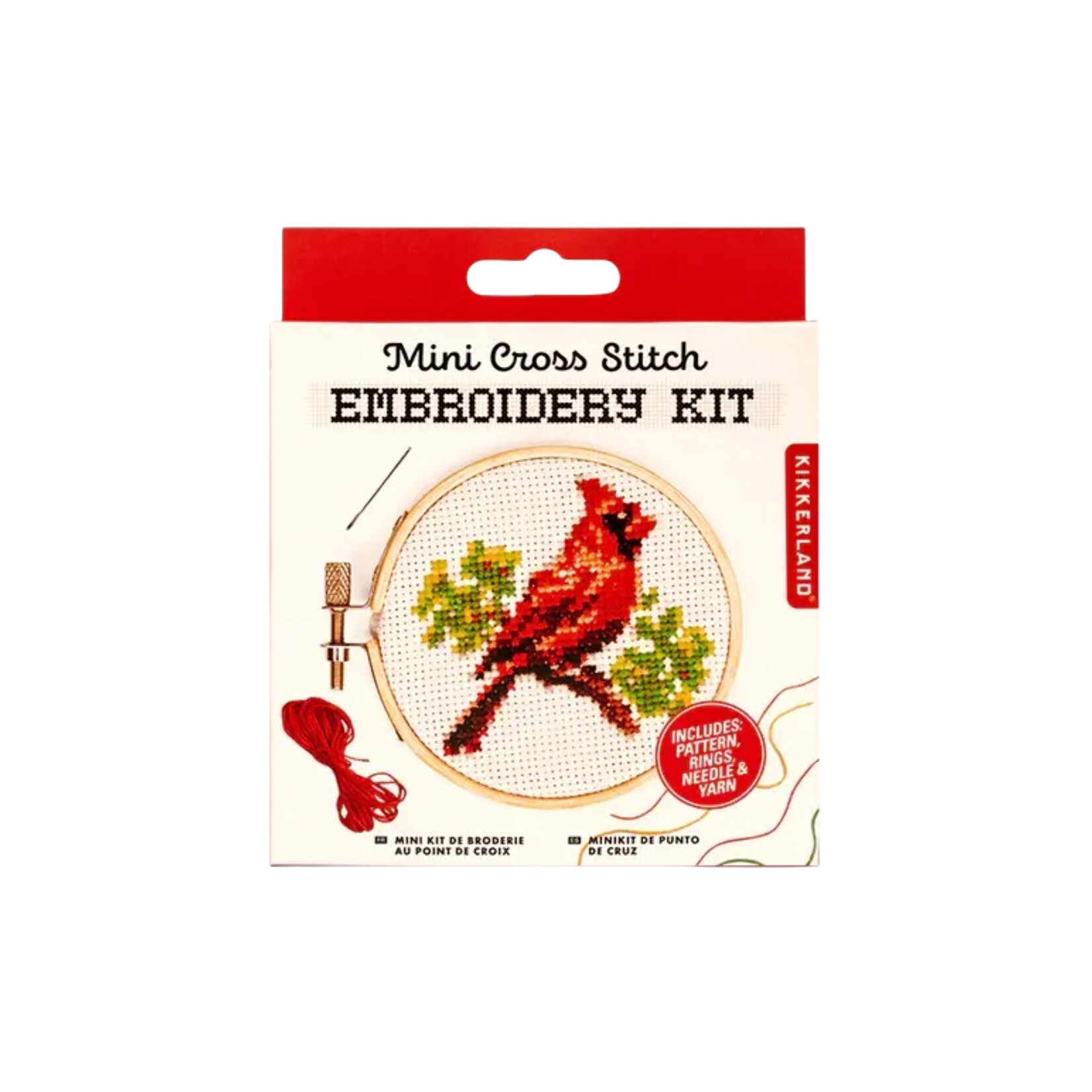 CARDINAL MINI CROSS STITCH