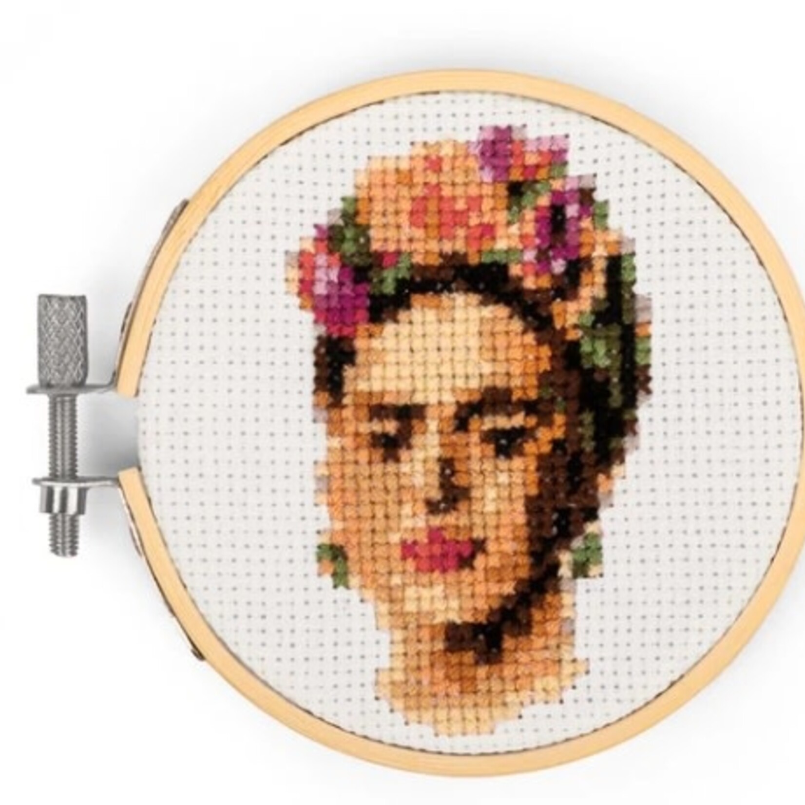 FRIDA MINI CROSS STITCH EMBROIDERY