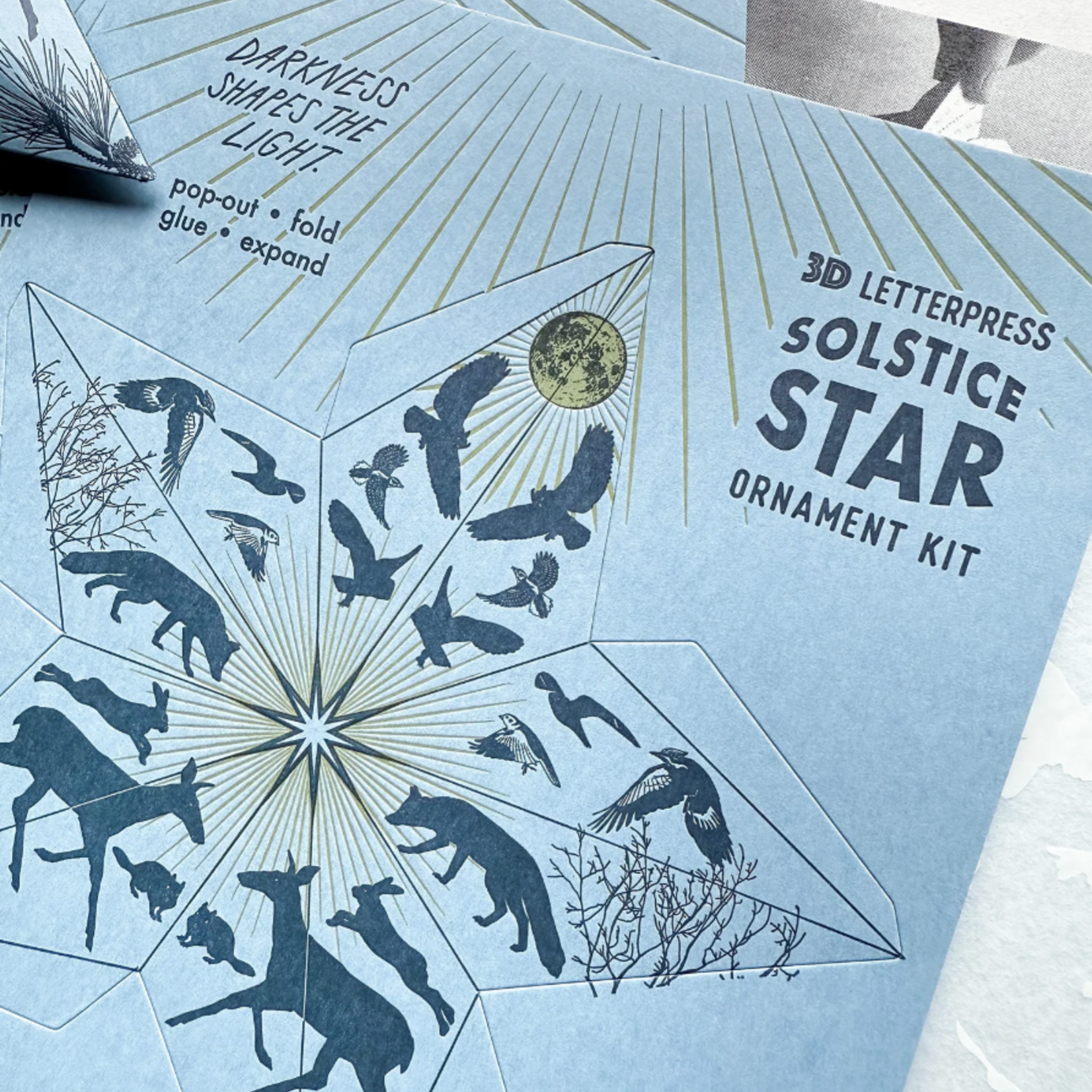 HOLIDAY SOLSTICE STAR DIY