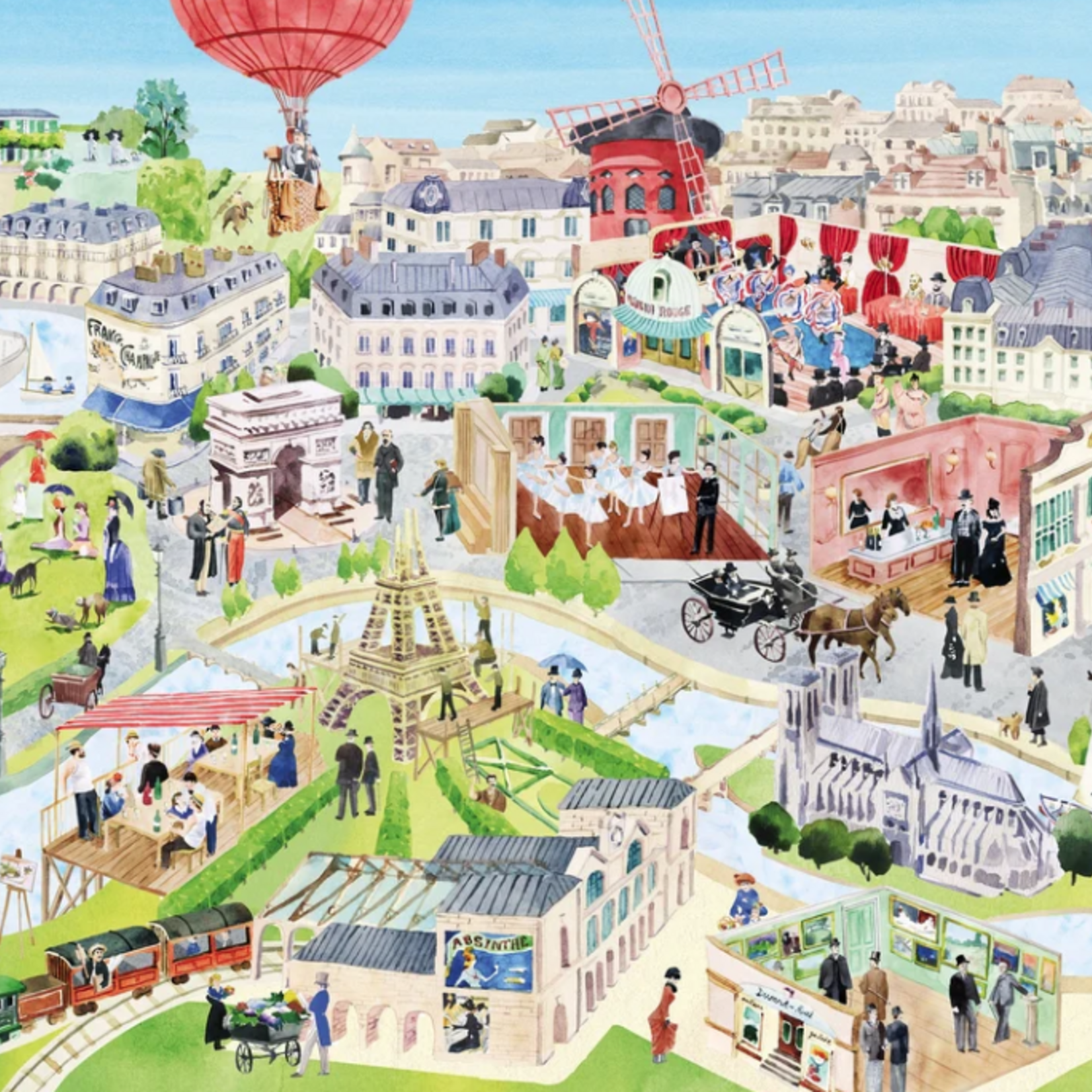 THE STORY OF IMPRESSIONISM PUZZLE