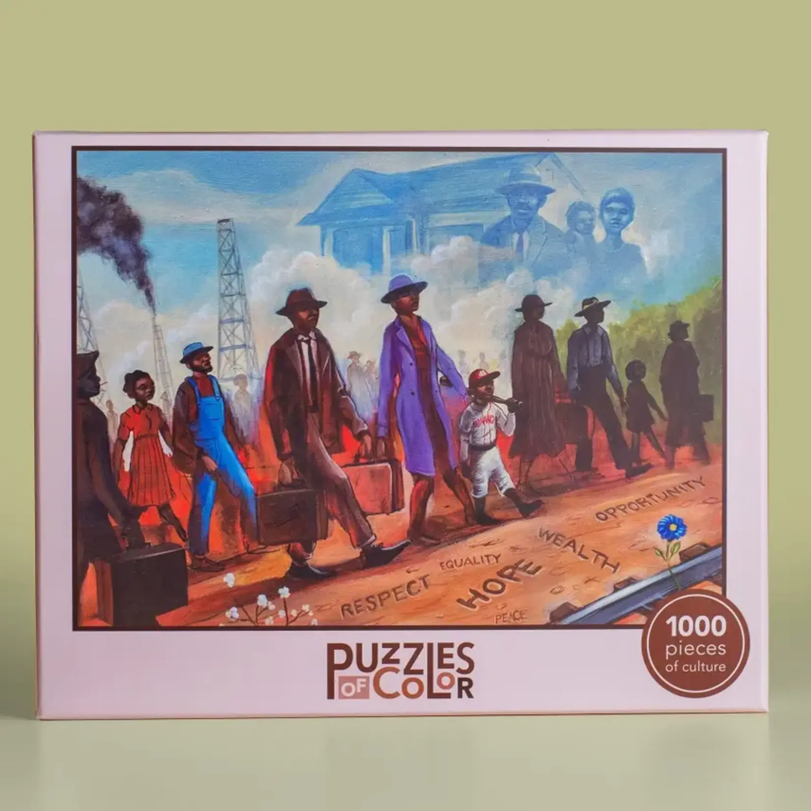 FAIRE (PUZZLES OF COLOR) MIGRATION WESTBOUND PUZZLE