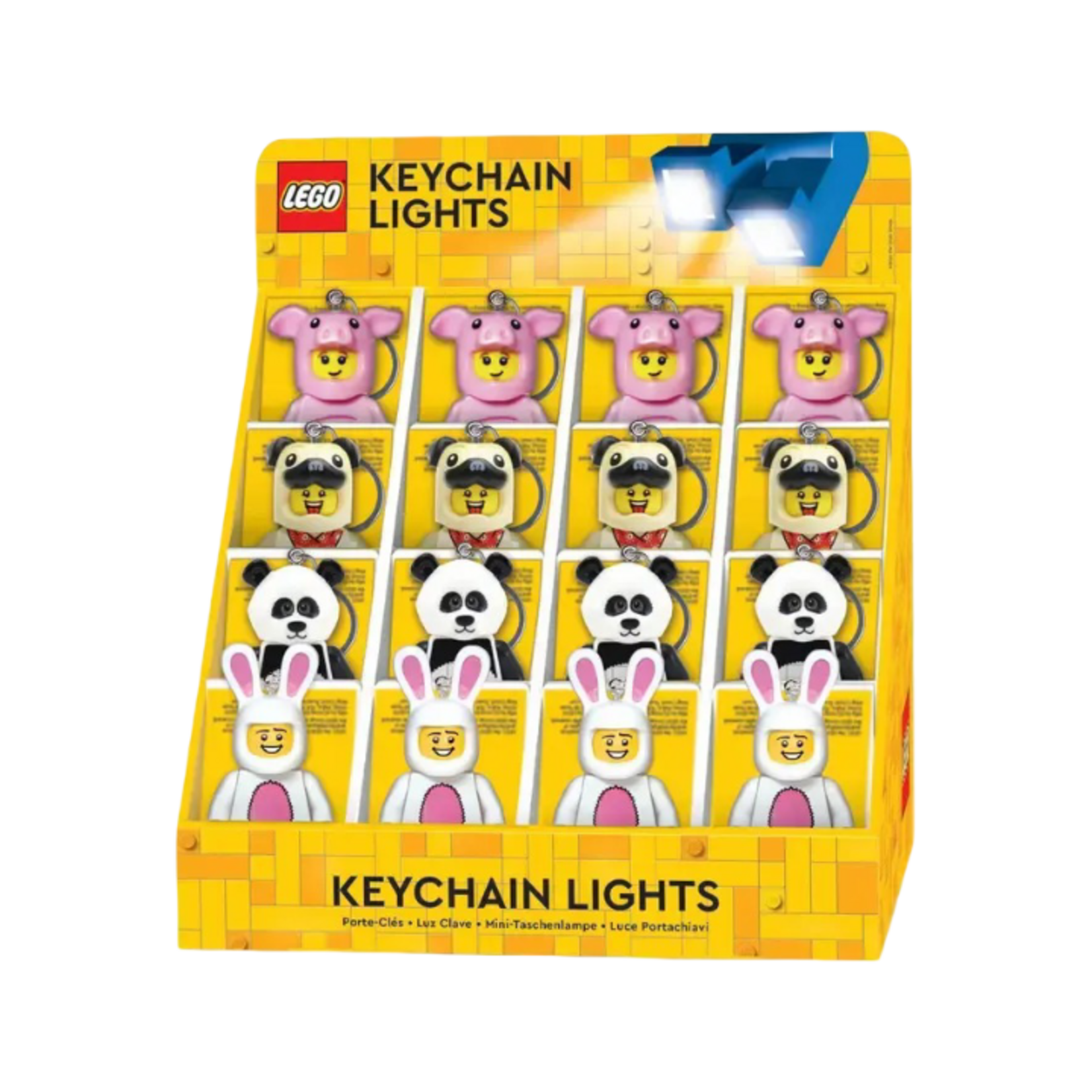 LEGO MINIFIGURES KEYCHAIN LIGHT ANIMALS