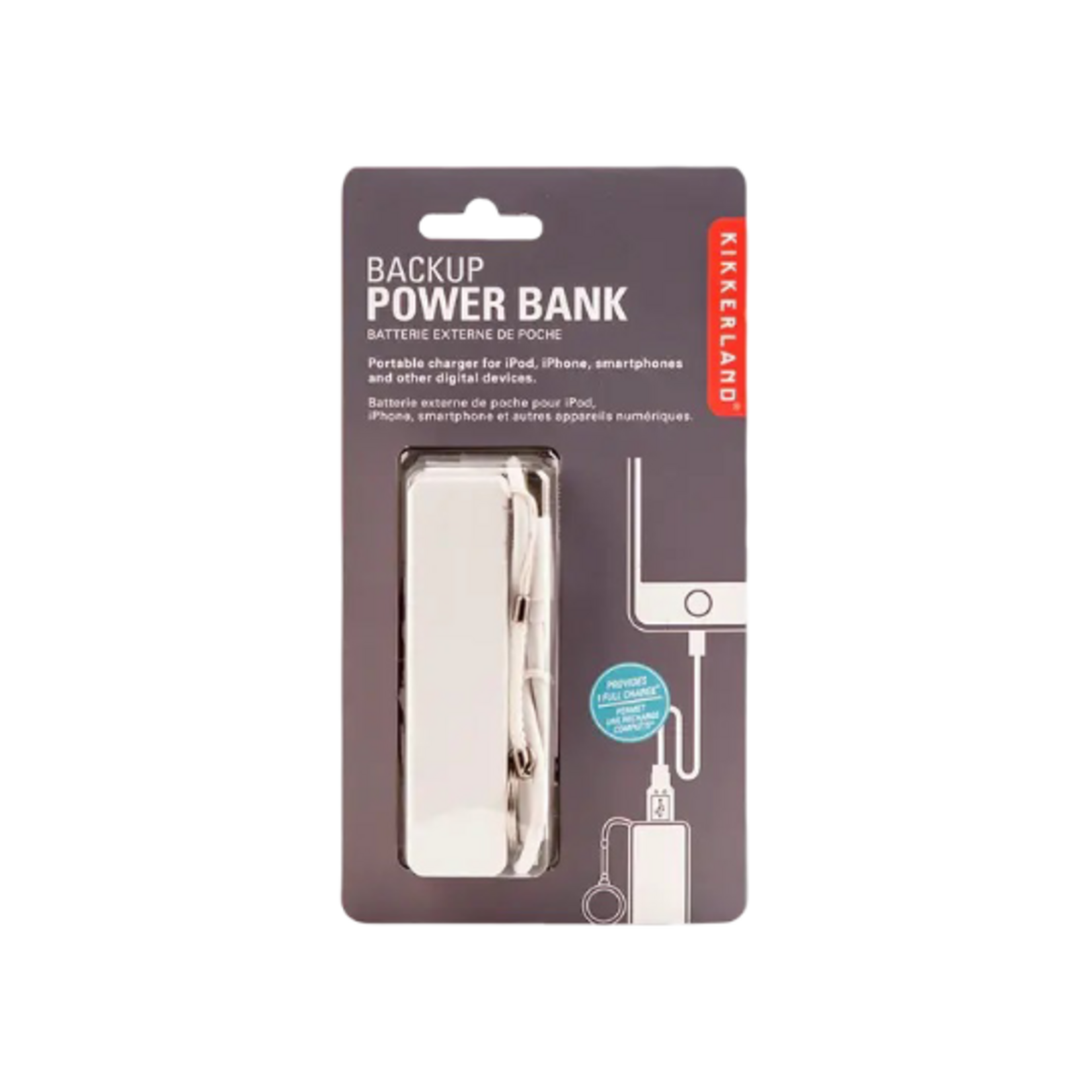 POWER BANK WHITE