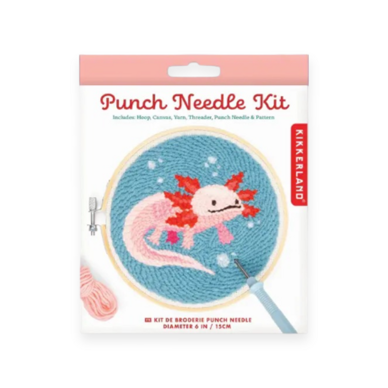 AXOLOTL PUNCH NEEDLE