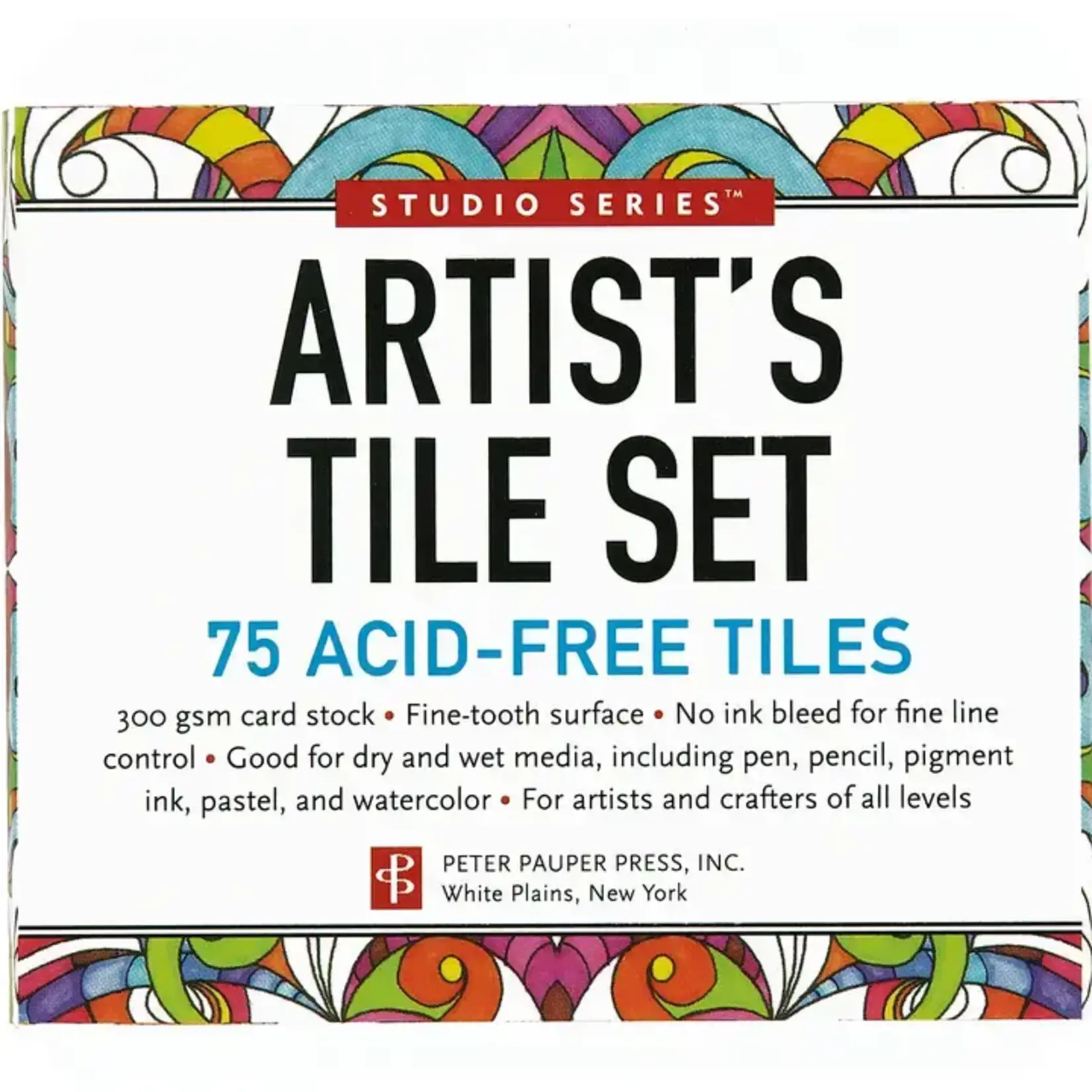 ARTISTS TILE SET WHITE