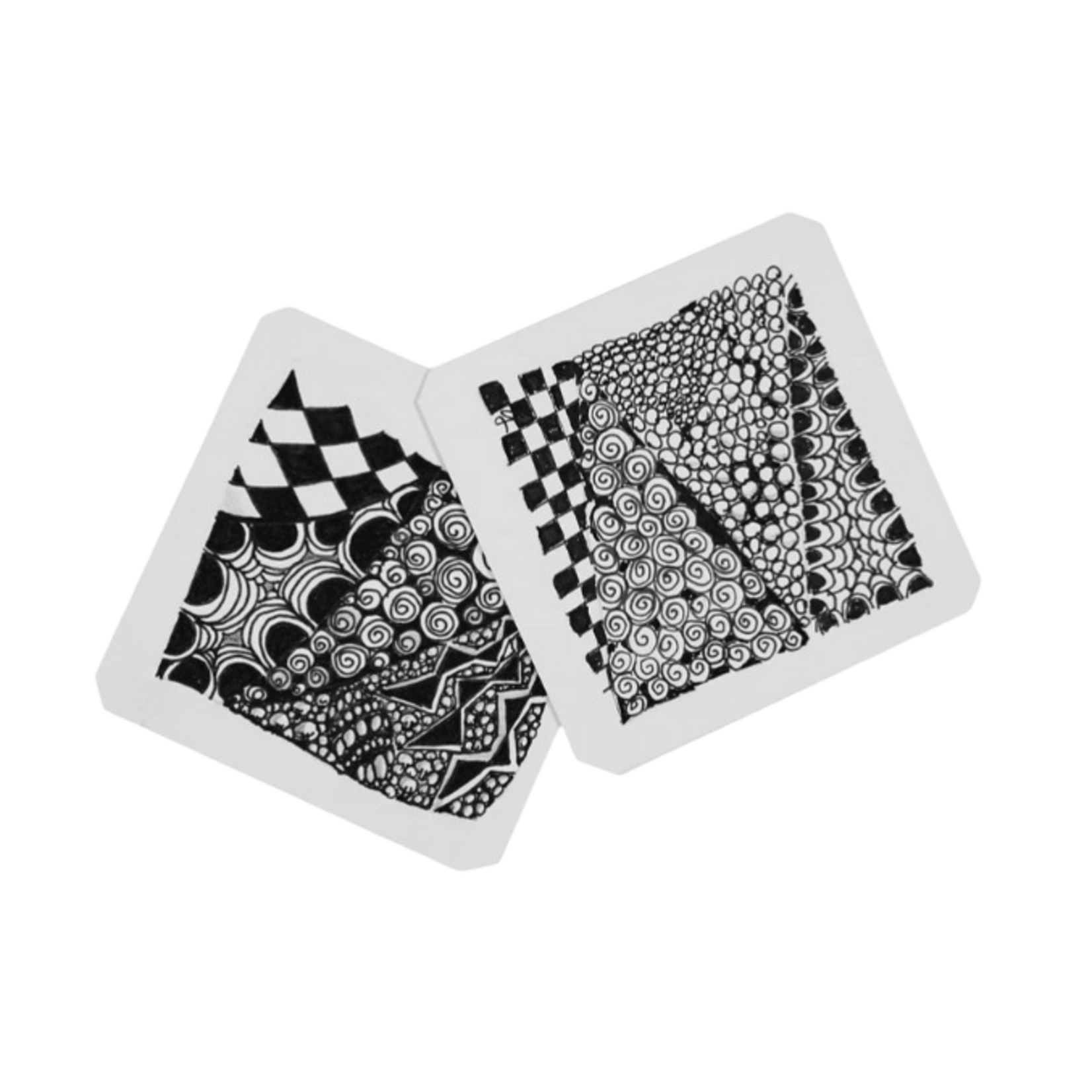 ARTISTS TILE SET WHITE