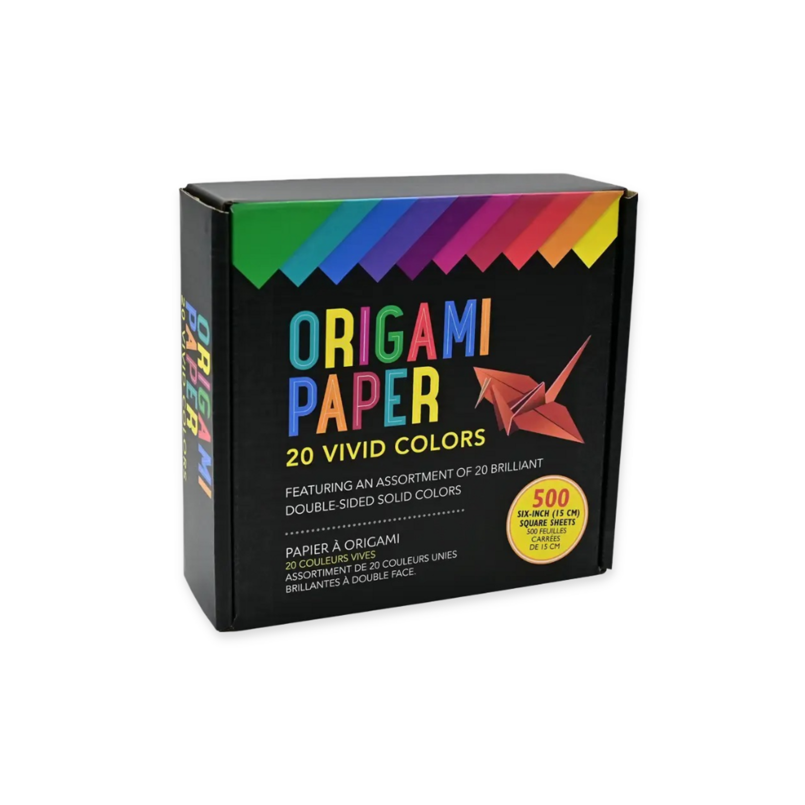 ORIGAMI PAPER 20 VIVID COLORS
