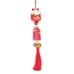 13 INCH MANEKI NEO LUCKY CAT HANGING CAT