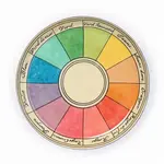 ROUND TRAY CERCLE CHROMATIQUE