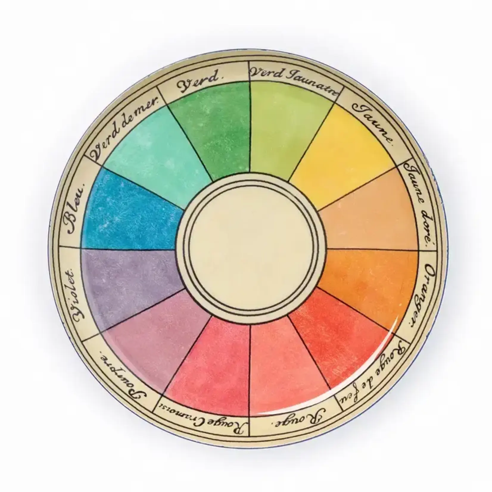 ROUND TRAY CERCLE CHROMATIQUE