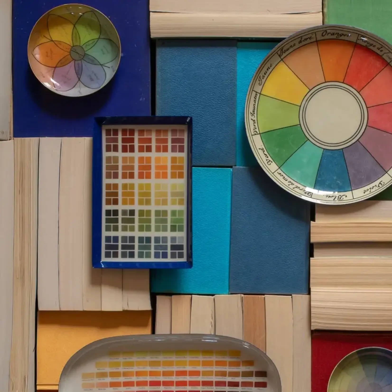 ROUND TRAY CERCLE CHROMATIQUE