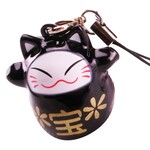 HANGER - LUCKY CAT - BLACK