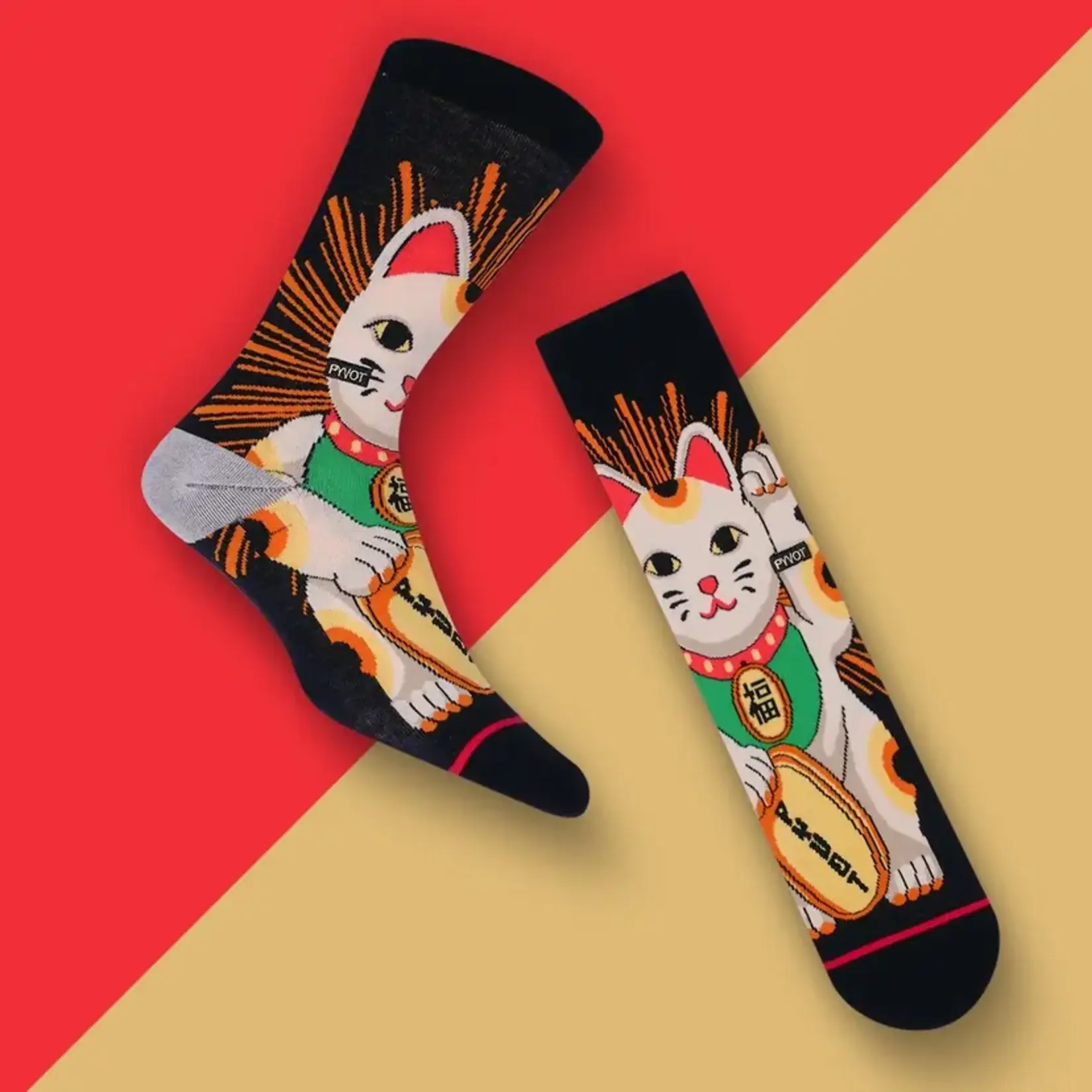 PAWS OF LUCK SOCKS