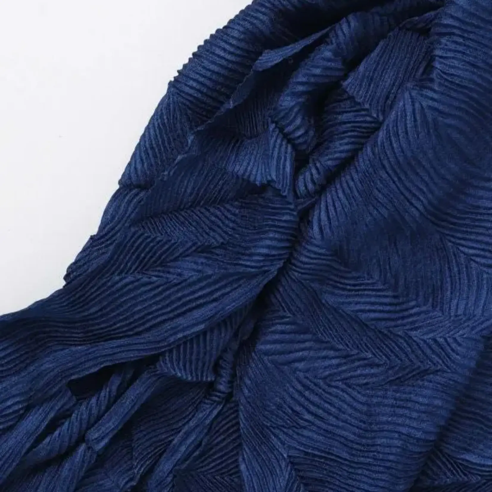 SHIBORI STOLE NAVY