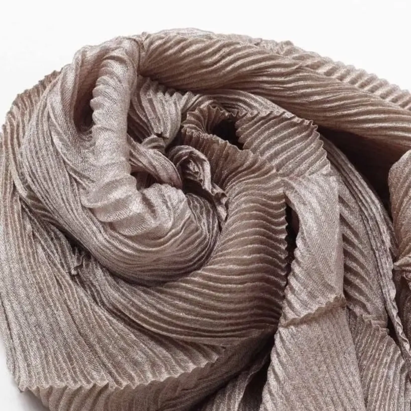 SHIBORI STOLE BEIGE