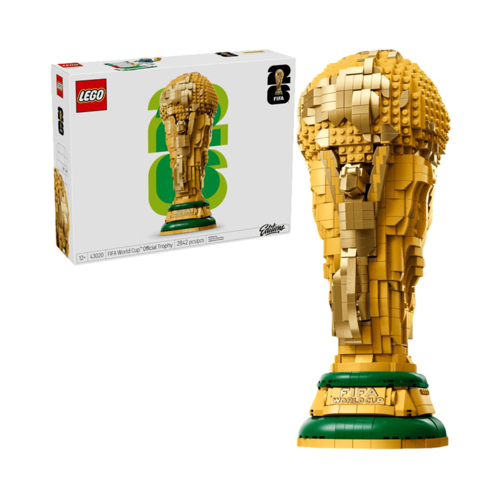 FIFA WORLD CUP OFFICIAL TROPHY LEGO