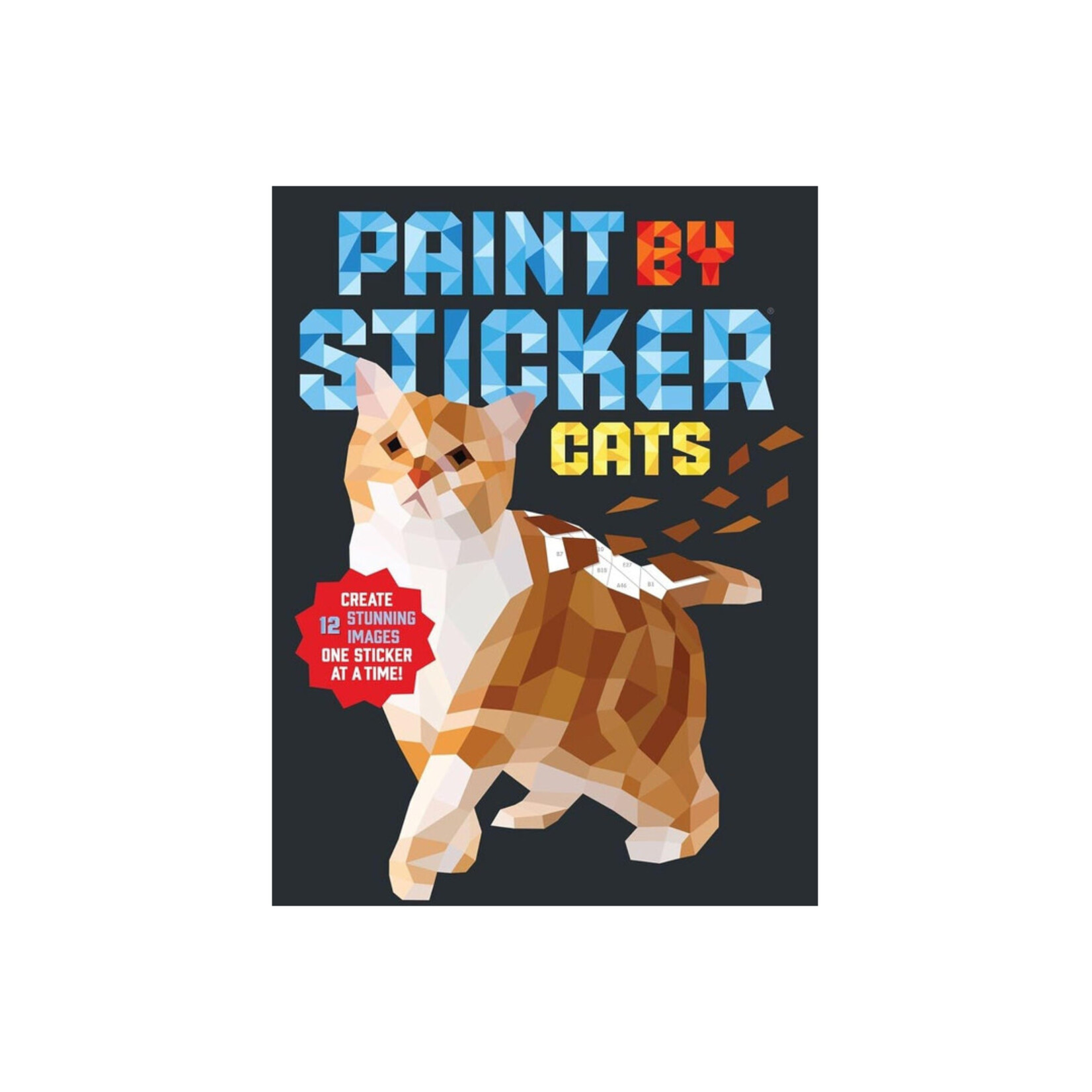 PAINT BY STICKER STICKER CATS