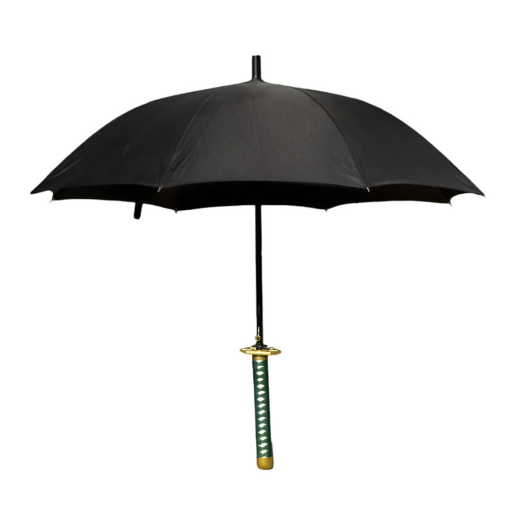 BLACK KATANA HANDLE UMBRELLA