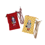 KUSUGURU JAPAN HONEY PRINCESS POUCH YELLOW