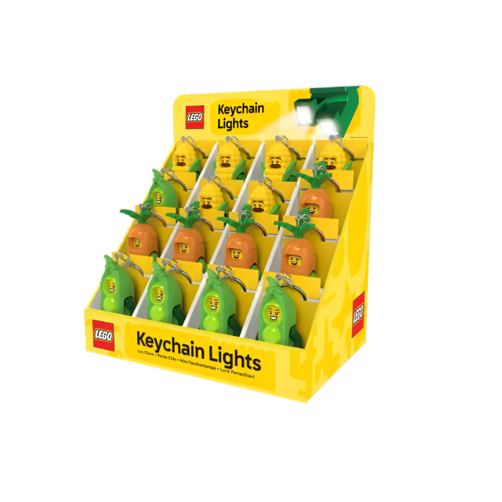 LEGO MINI FIGURES KEYCHAIN LIGHT FARMERS MARKET