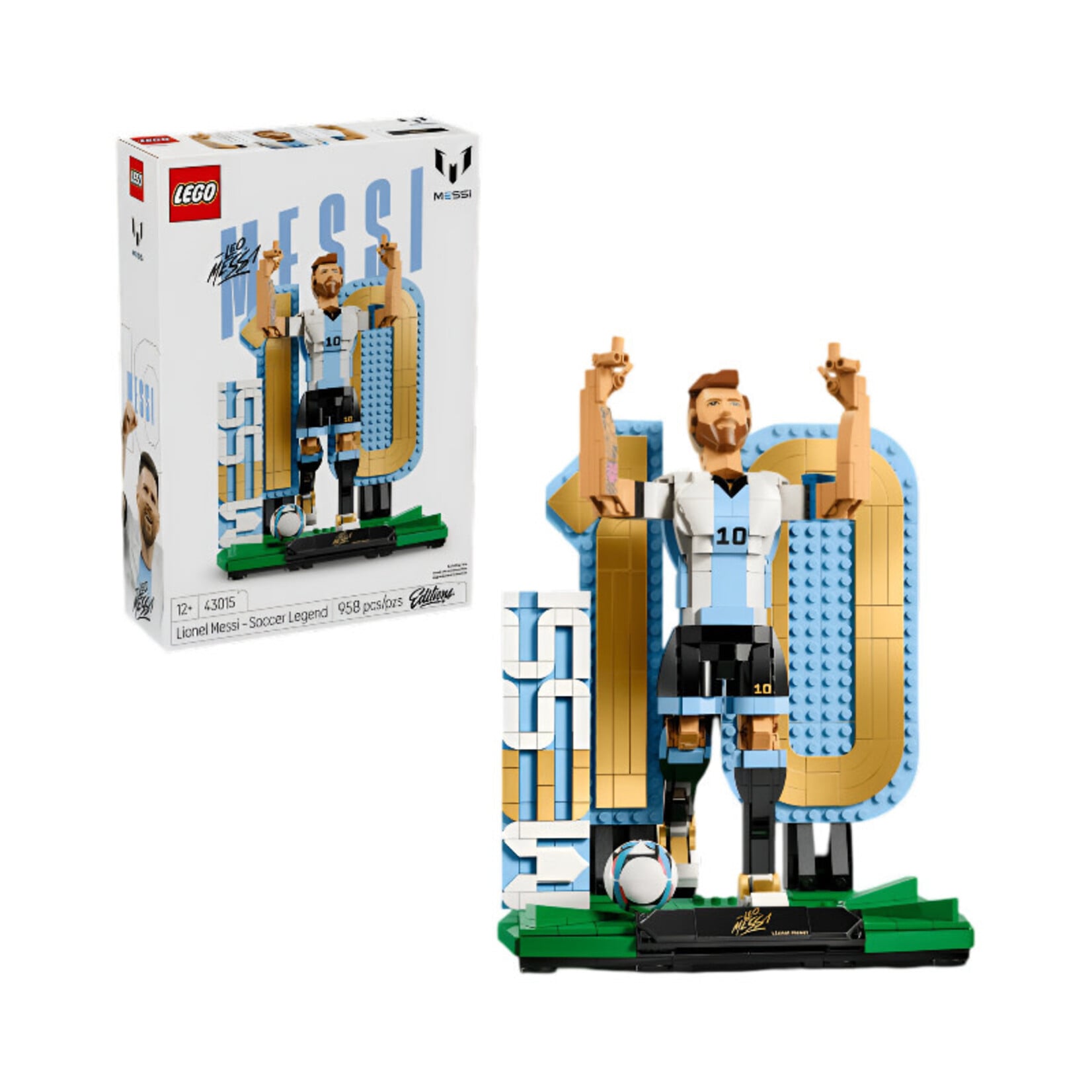 LIONEL MESSI SOCCER LEGO