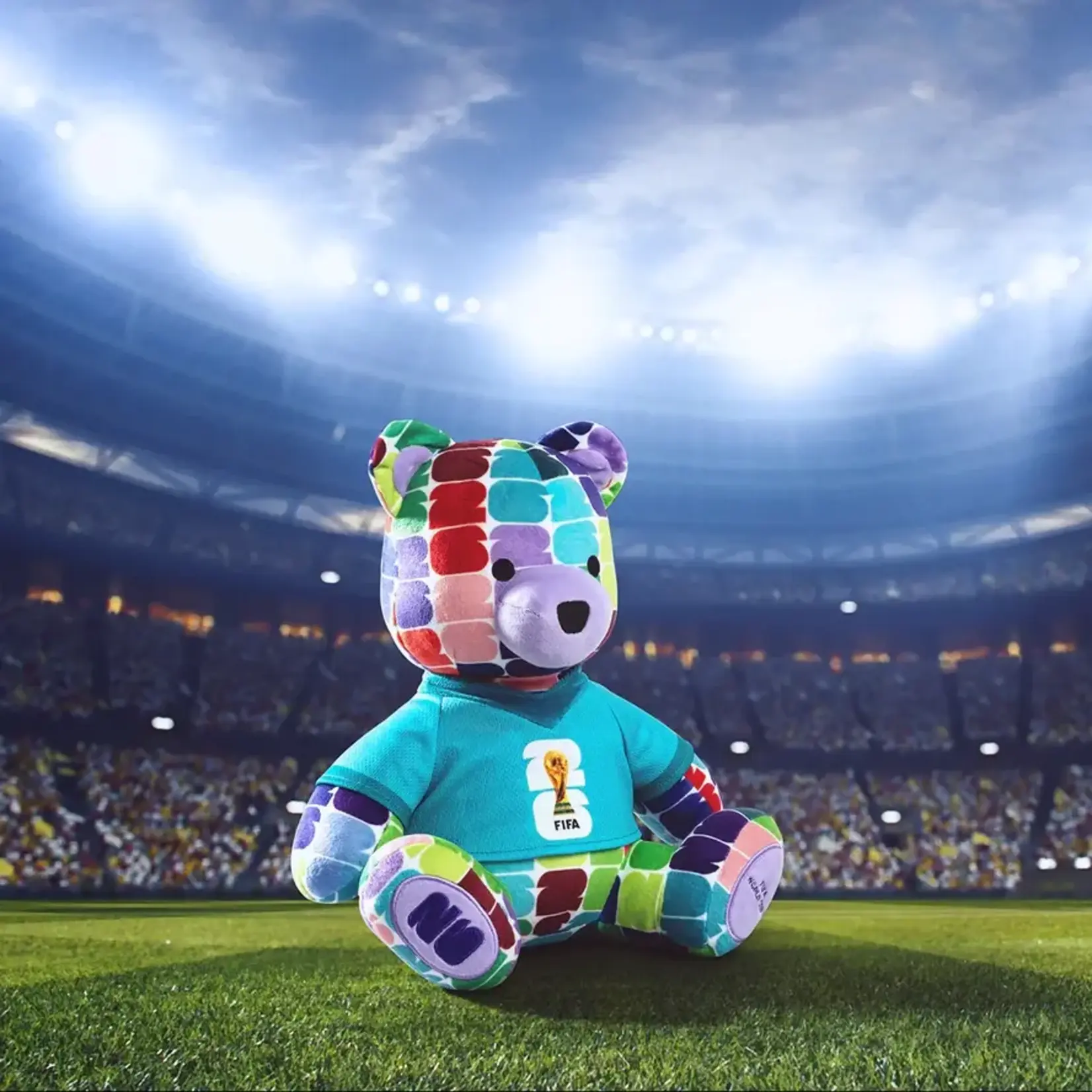 LICENSE 2 PLAY TOYS 2026 WORLD CUP SOCCER BEAR ASSORTED