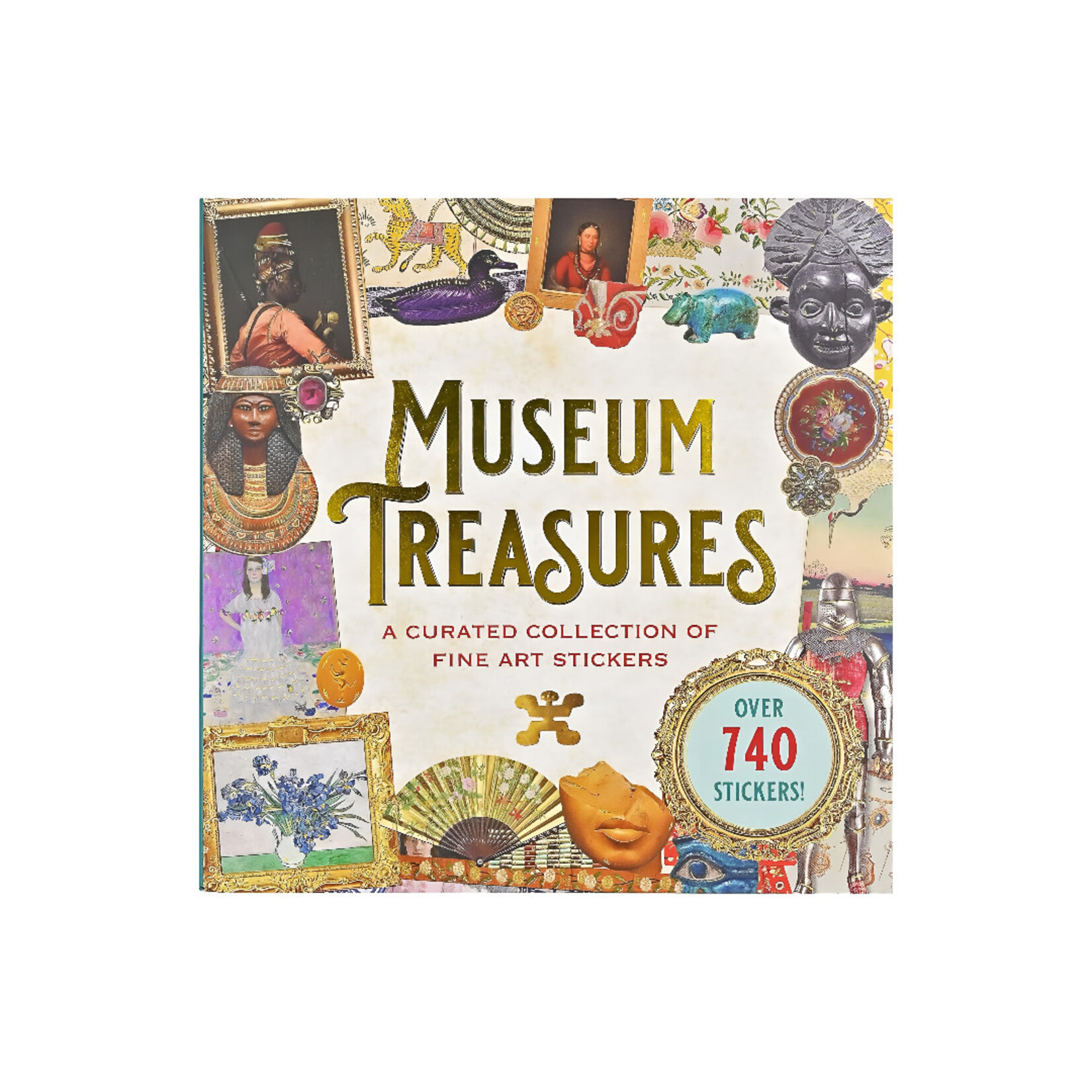 MUSEUM TREASURES STICKER BOOK