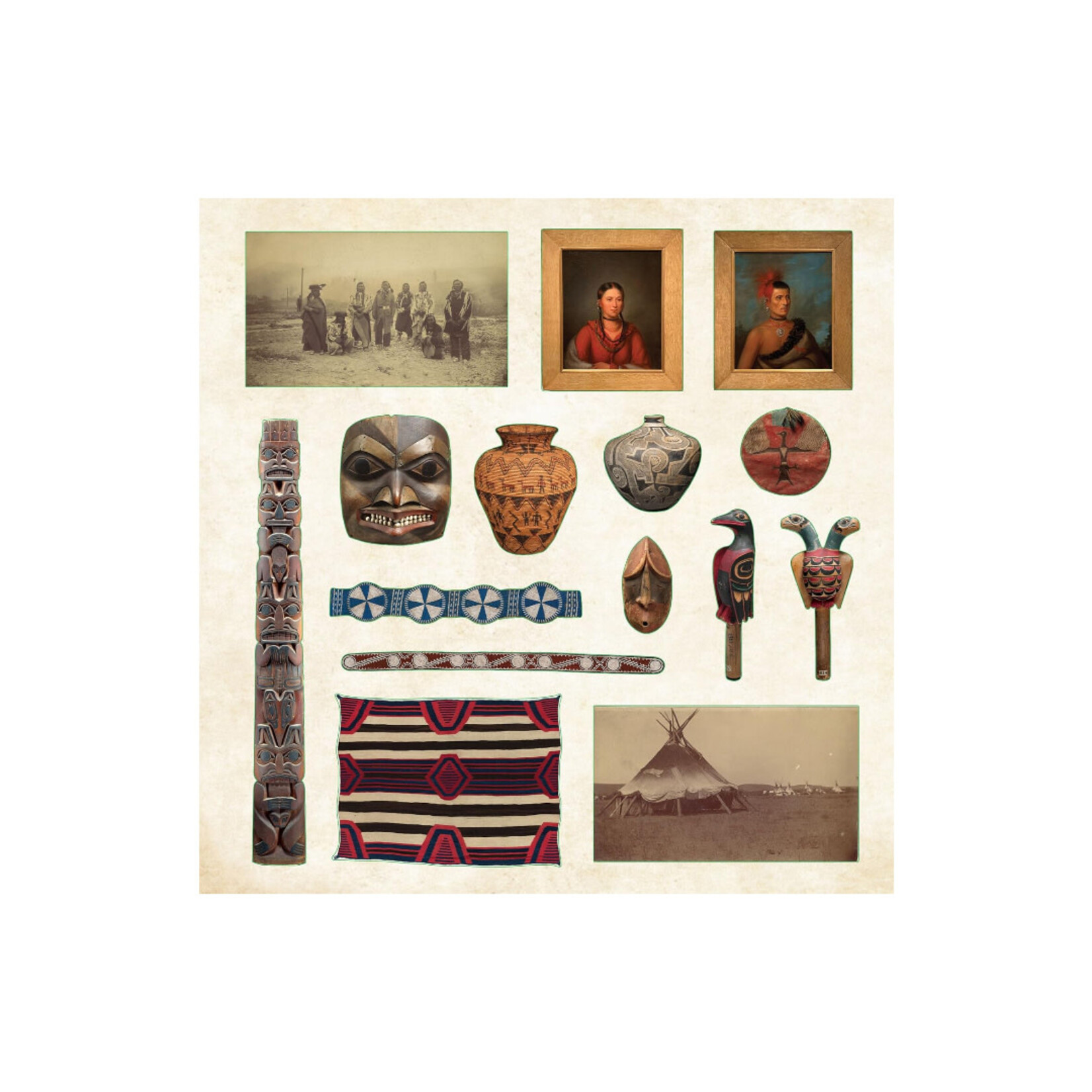 MUSEUM TREASURES STICKER BOOK