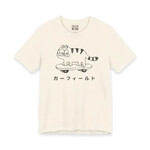 JAPANESE SKATER CAT RETRO GRAPHIC TEE S