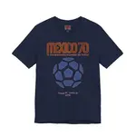 VINTAGE MEXICO SOCCER FOOTBALL SHIRT NAVY S