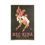 FOUND IMAGES POSTCARD POSTER FOR BEC-KINA APERTIF