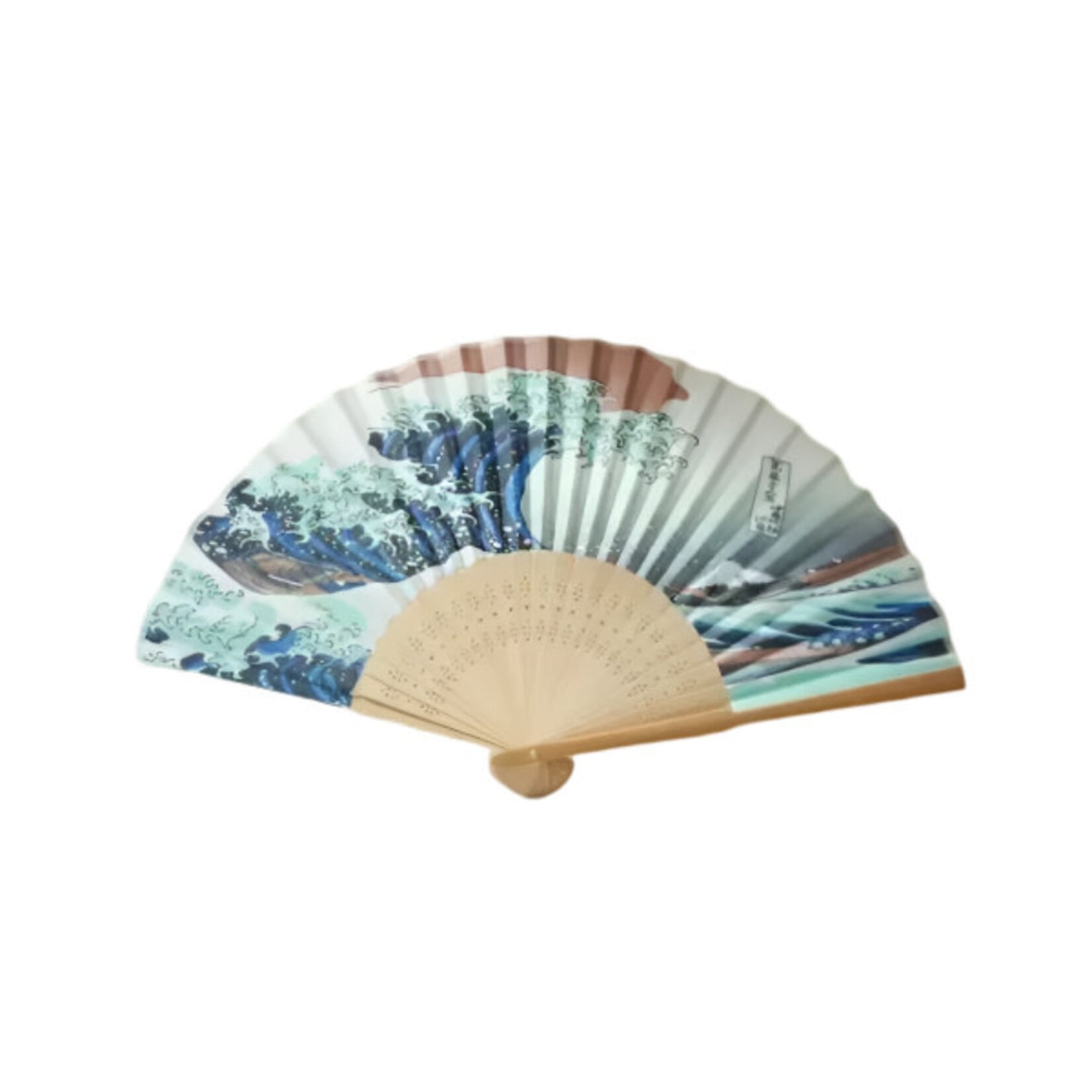 SILK FAN - THE GREAT WAVE