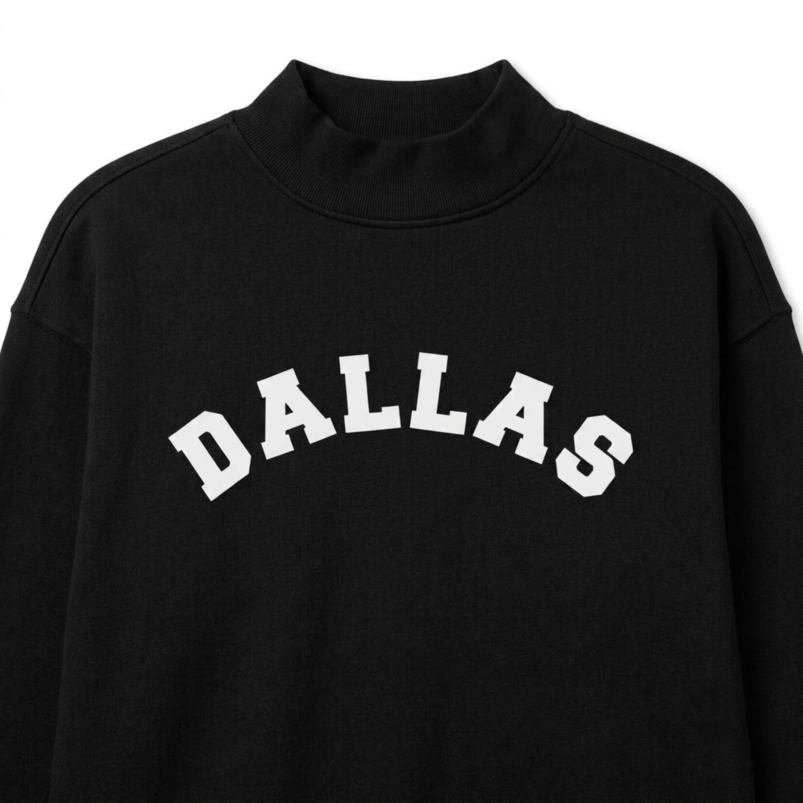 DALLAS BLK SWEATSHIRT SMALL