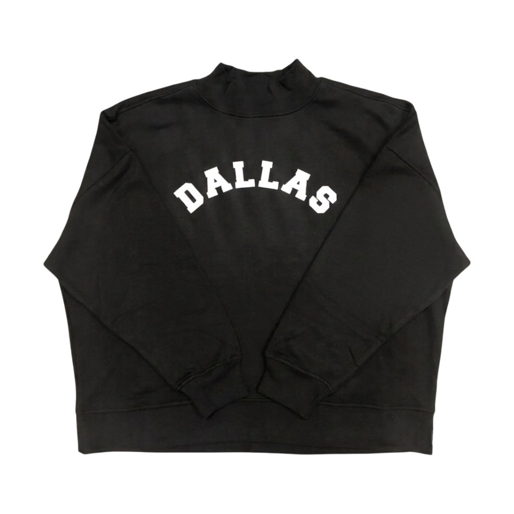 DALLAS BLK SWEATSHIRT L