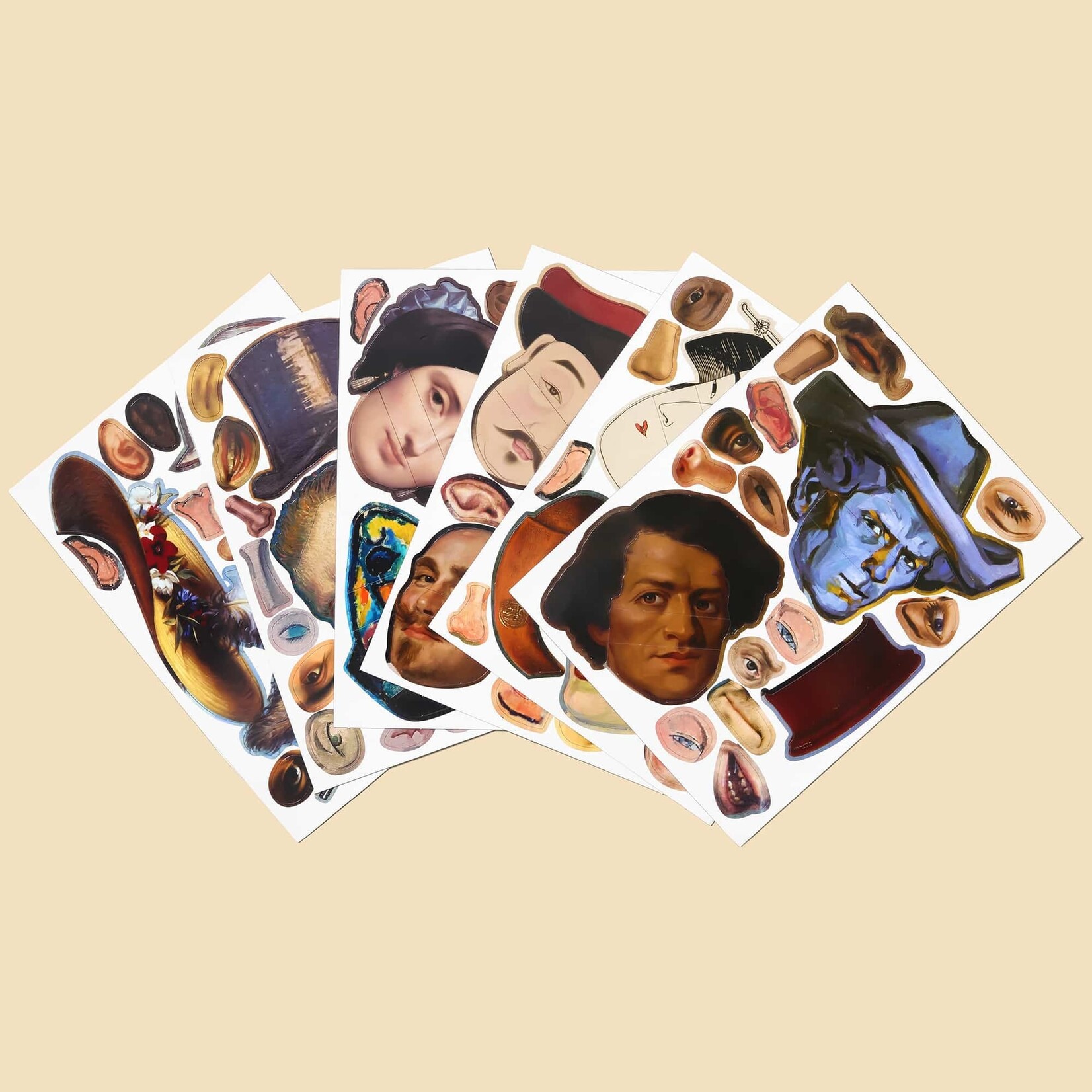 PORTRAIT CONSTRUCTION MAGNET KIT