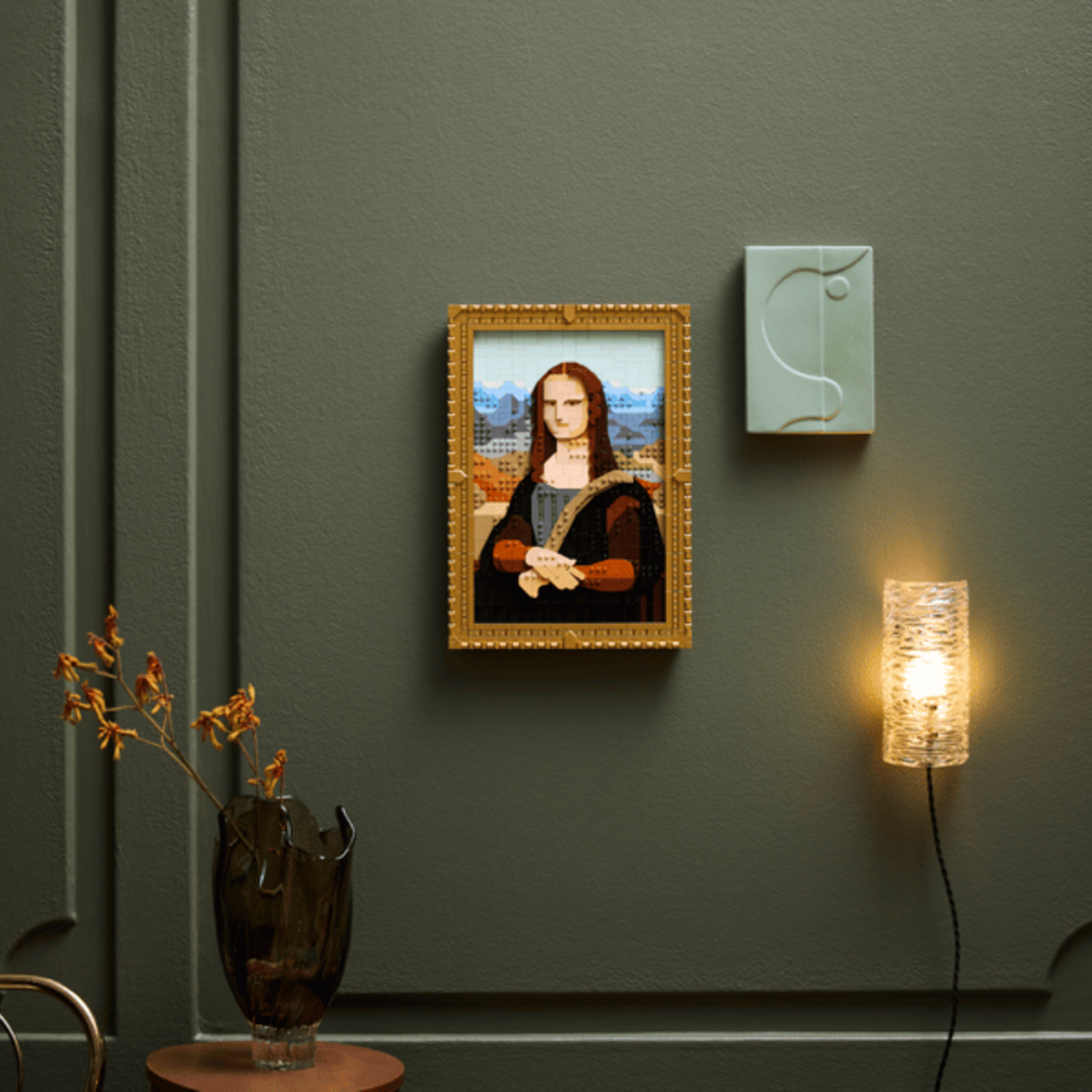 MONA LISA PAINTING LEGO